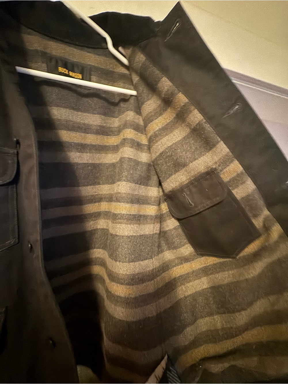 Buck Mason Dry Waxed Canvas Highland Jacket - S - Picture 7 of 9